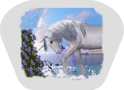 Ruční foto projektor - Víly a jednorožci