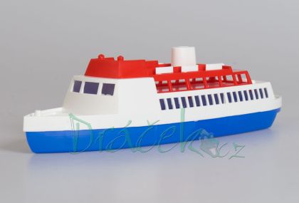 Loď - parník oceánský, 26cm, Směr