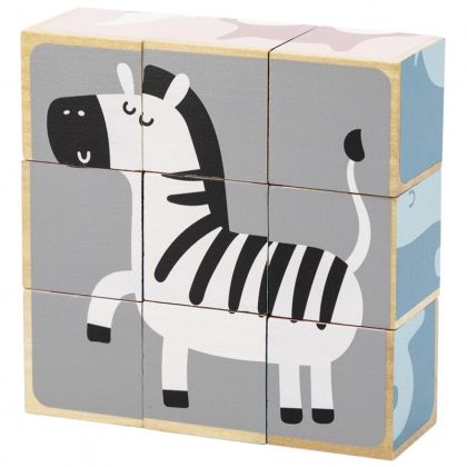 VIGA, Dřevěné kostky 9 ks