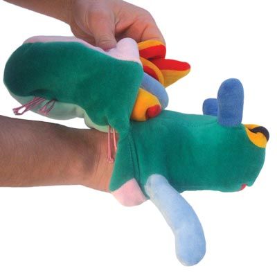 Maňásek Housenka - motýl