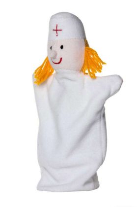 Noe, maňásek bez nohou - Zdravotnice 28 cm