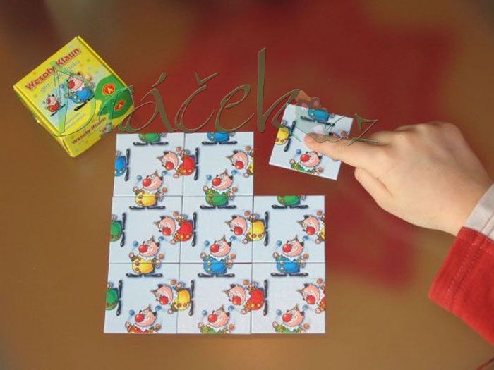 Hlavolam - puzzle Veselý klaun