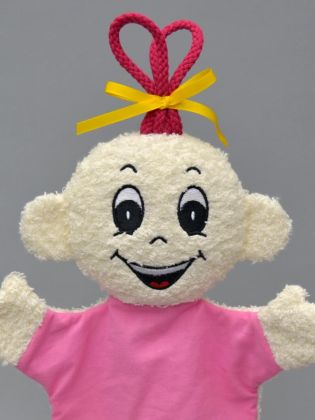 Emoce Radost, maňásek