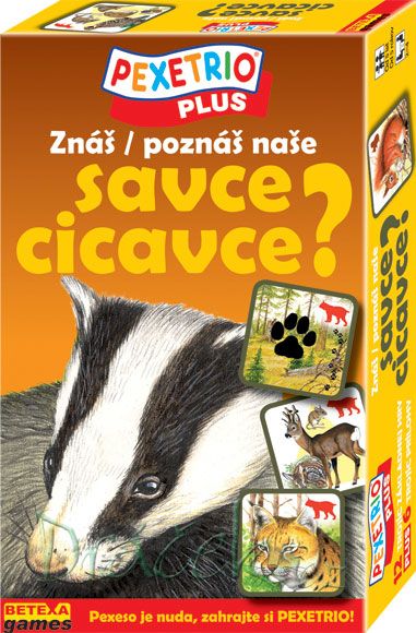 Pexetrio - Znáš savce? 54 dílků