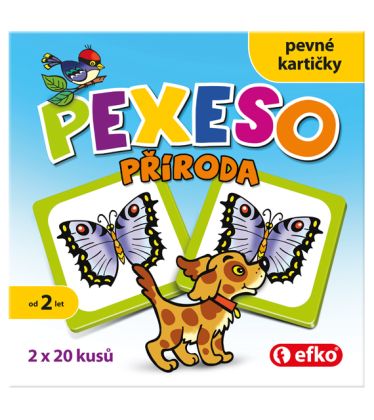 Efko Pexeso PŘÍRODA BABY