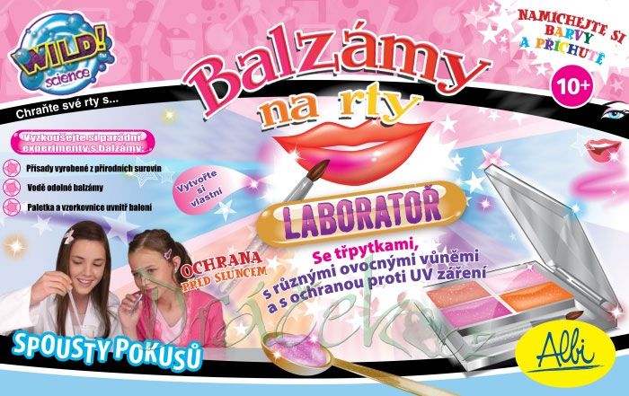 Kreativní sada Balzám na rty - laboratoř