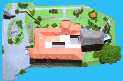 Vystřihovánky - hrad Kámen u Pacova