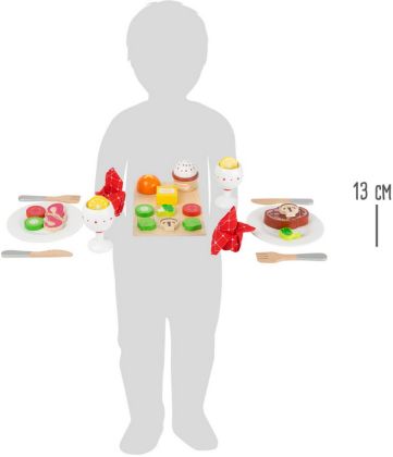 small foot, Jídelní sada - Večeře, 30ti dílný set