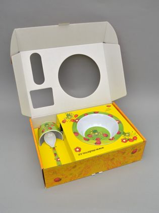 Sada nádobí Rákosníček a jahody