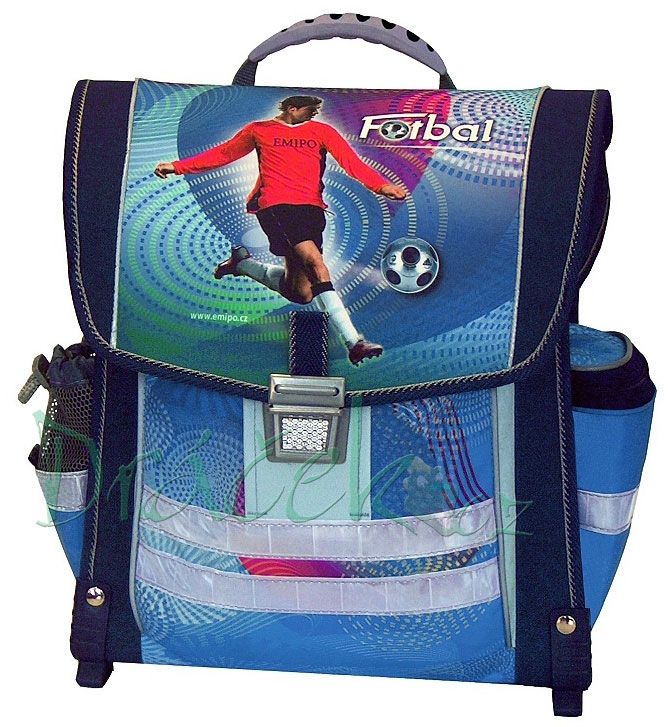 Školní aktovka EMIPO NEW LINE 04 Elegant Fotbal