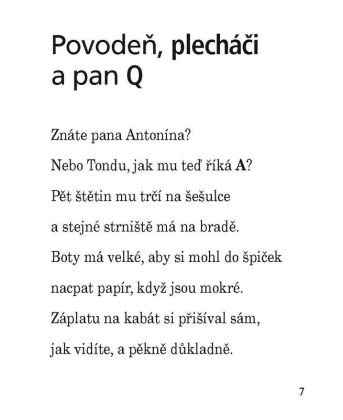 Albatros, Povodeň, plecháči a pan Q, Kateřina Závadová