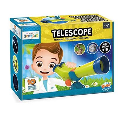 BUKI MiniScience Teleskop Stereo 15x zoom