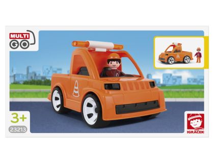 Efko IGRÁČEK MULTIGO – Vozidlo silniční údržby s cestářem