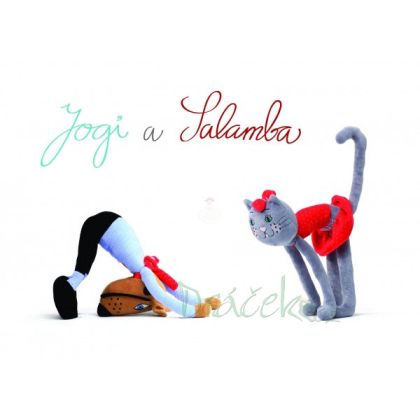 Plyšový pes Jogi s návodem pro hravé cvičení