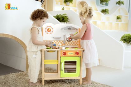 VIGA, Dřevěná tahačka - pes