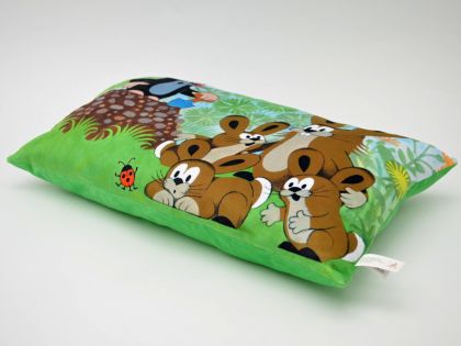 Polštář Krtek 45x30cm, zajíci
