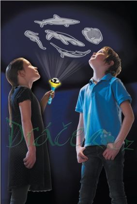 Ruční projektor - ryby