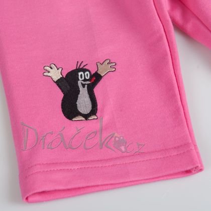 Dětské tepláky Krtek růžové