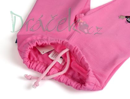 Dětské tepláky Krtek růžové