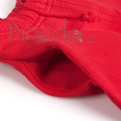 Dětské tepláky Krtek červené