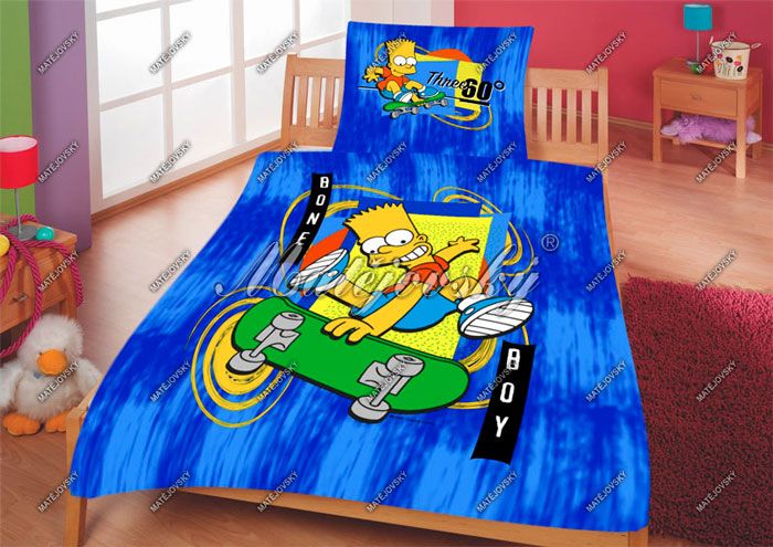 Dětské povlečení Bart Simpson - velké