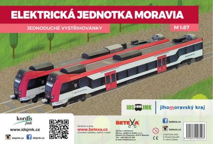 Vystřihovánky - Elektrická jednotka Moravia