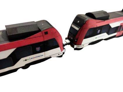 Vystřihovánky - Elektrická jednotka Moravia