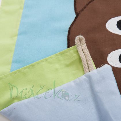 Kapsář za postel Medvídci 200 cm