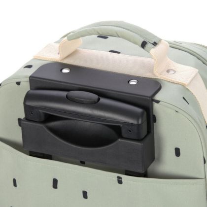 Lässig Dětský kufr TROLLEY Happy Prints light olive