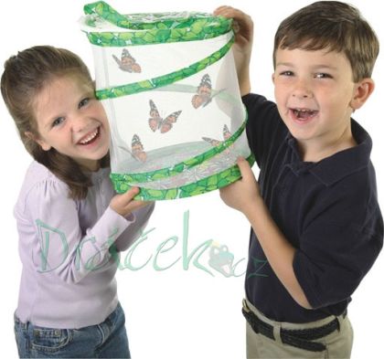 Vzdělávací přírodovědná sada Motýlí zahrádka (3-5 housenek)