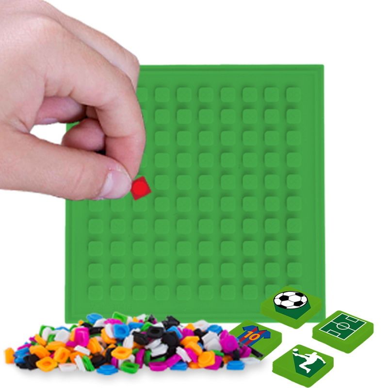 PIXIE CREW nalepovací panel čtverec Zelený