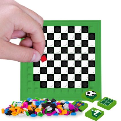 PIXIE CREW nalepovací panel čtverec Zelený