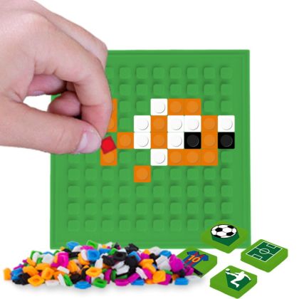 PIXIE CREW nalepovací panel čtverec Zelený