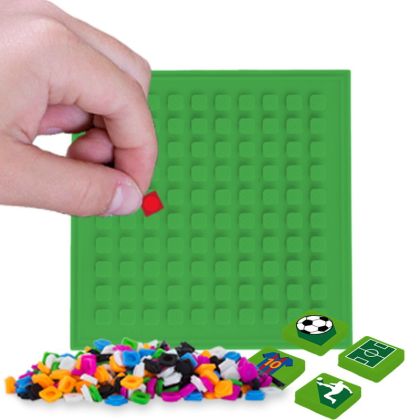 PIXIE CREW nalepovací panel čtverec Zelený