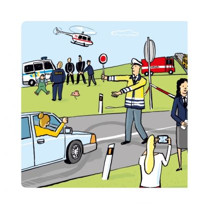 Albi Kouzelné čtení - Minikniha Povolání - Policista