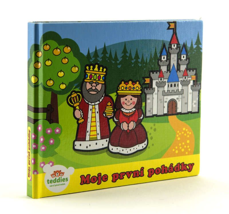 Knížka Leporelo Moje první pohádky 13,5x11x1,5cm od 24 měs