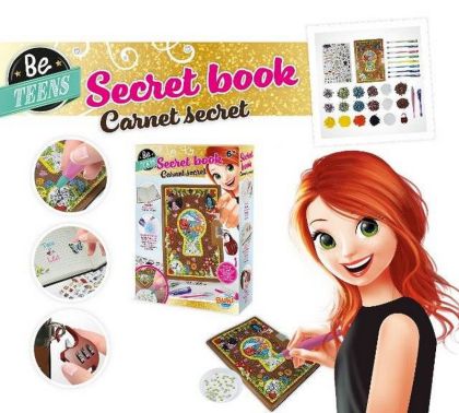 BUKI BeTeens Tajný deník se zámkem