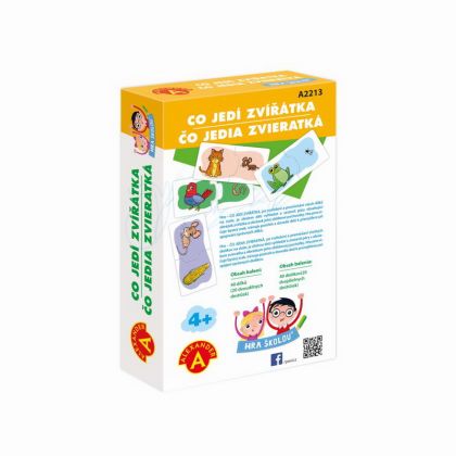 Alexander Hra školou Co jedí zvířátka