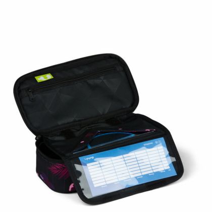 Studentský penál Ergobag Satch - Blue Tech