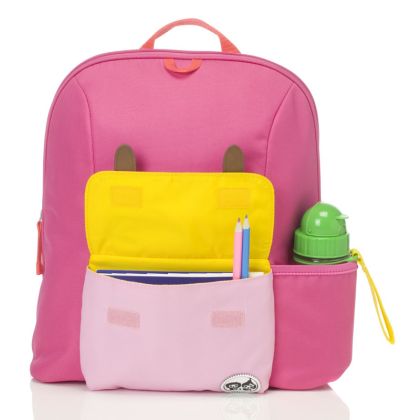 Babymel dětský batoh Pink Colour Block ZIP a ZOE 3+