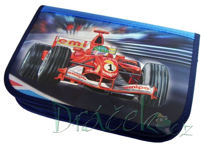 Neplněné školní pouzdro EMIPO s dvěma klopami 01 Elegant Formule Live