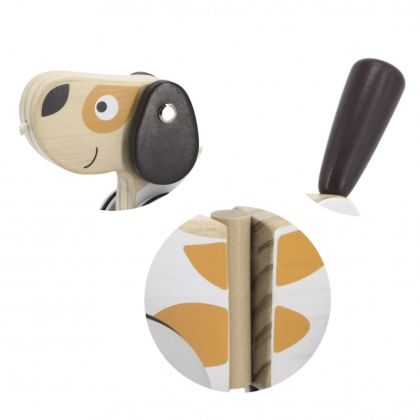 VIGA, Dřevěná tahačka - štěňátko