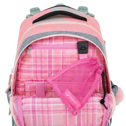 BAGMASTER, Školní batoh DOPI 23 B - Jednorožec a králíčci