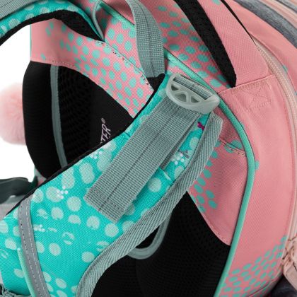 BAGMASTER, Školní batoh DOPI 23 B - Jednorožec a králíčci