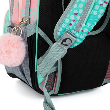 BAGMASTER, Školní batoh DOPI 23 B - Jednorožec a králíčci