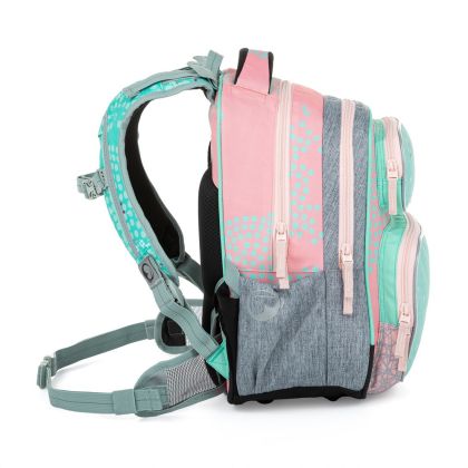 BAGMASTER, Školní batoh DOPI 23 B - Jednorožec a králíčci