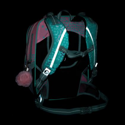 BAGMASTER, Školní batoh DOPI 23 B - Jednorožec a králíčci