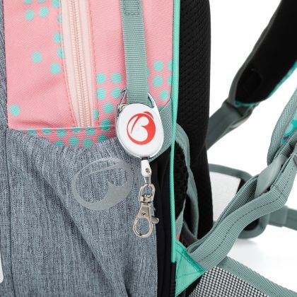 BAGMASTER, Školní batoh DOPI 23 B - Jednorožec a králíčci