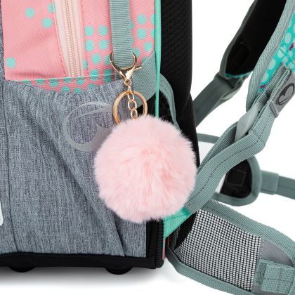 BAGMASTER, Školní batoh DOPI 23 B - Jednorožec a králíčci