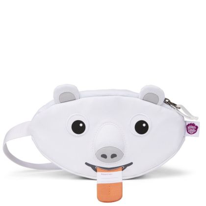 Dětská ledvinka Affenzahn Hipbag Polarbear - white